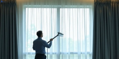 Commercial curtain stain removal service exford-vic hotels offices restaurants